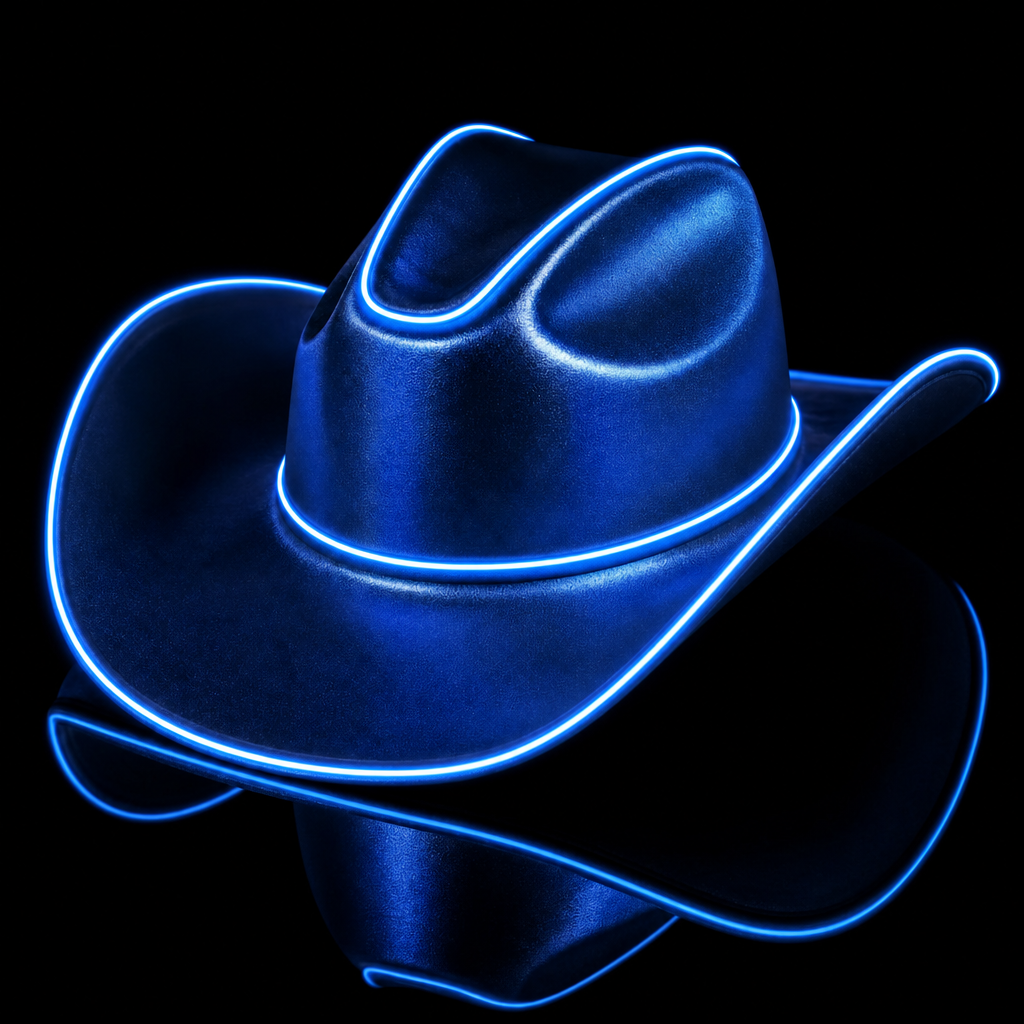 SOMBRERO VAQUERO LED