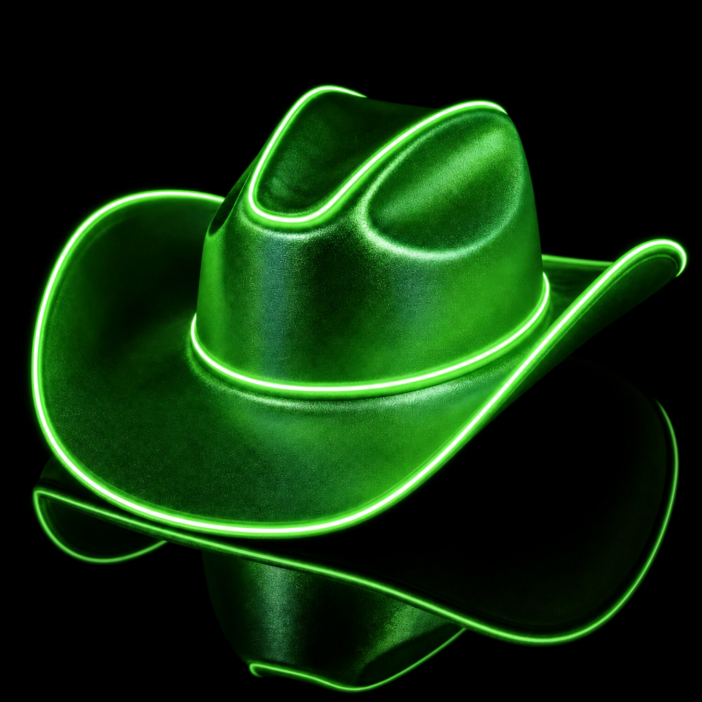 SOMBRERO VAQUERO LED