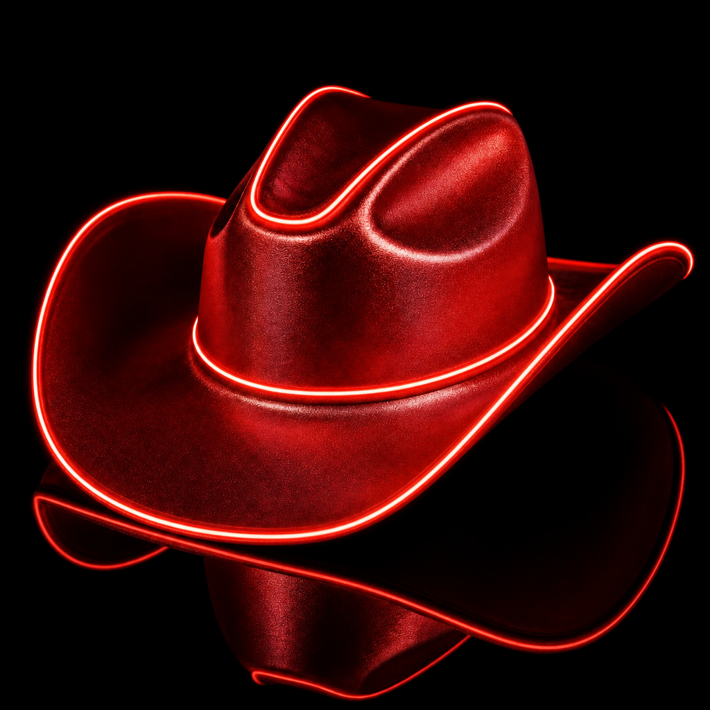 SOMBRERO VAQUERO LED